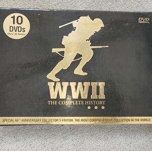 world war II 66th anniversary 10 DVDs over 30 hours of run time - great gift
